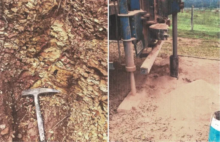 Argila para Cerâmica de Revestimento – Jazida – Polo Cerâmico de Rio Claro/SP