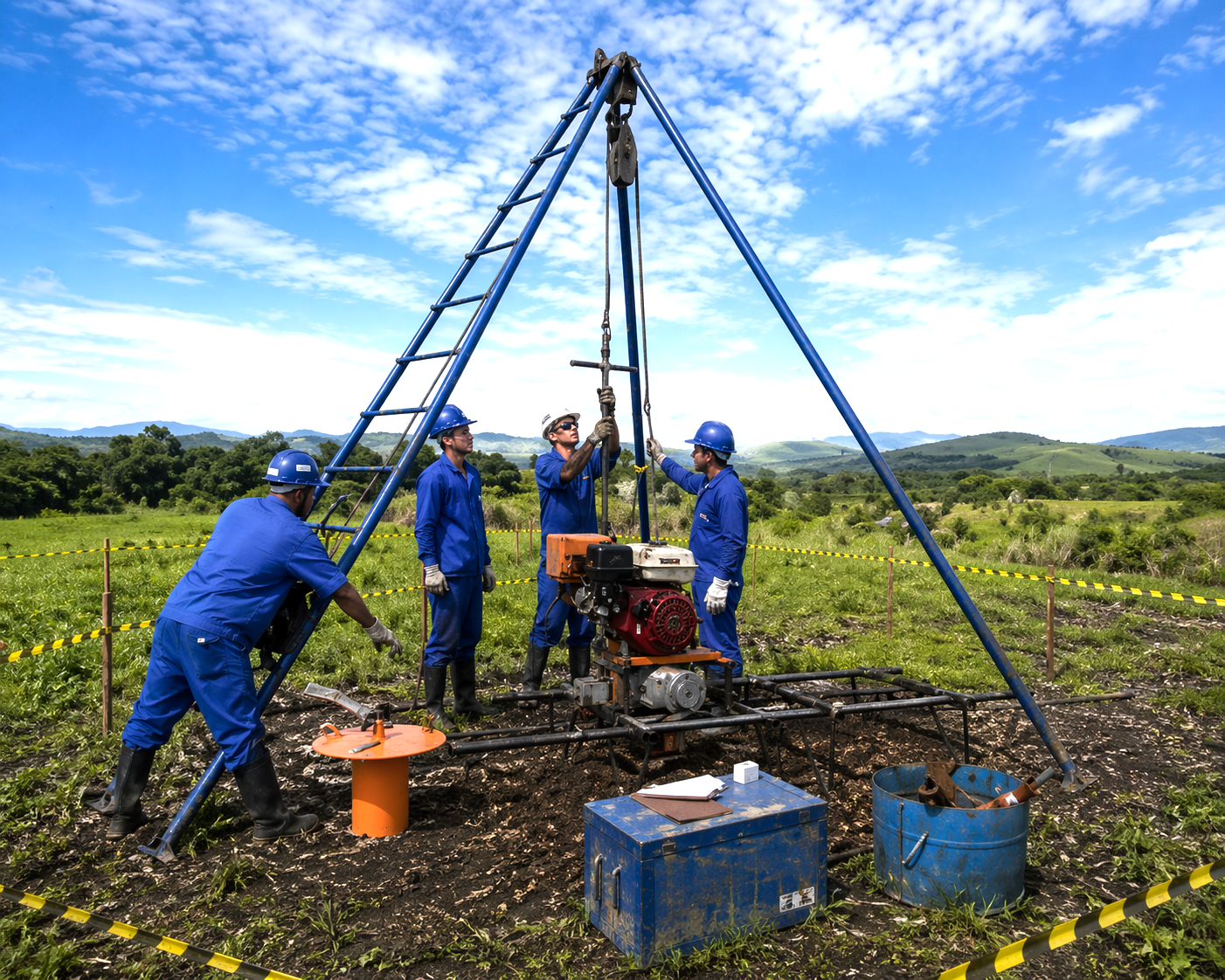 Sondagem e Poço de Monitoramento Capa